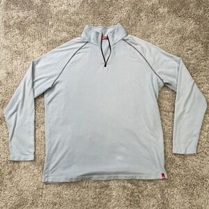 Agave Denimsmith Pullover Mens Large Surfrider L/S AgaveLux Standard Fit Zip